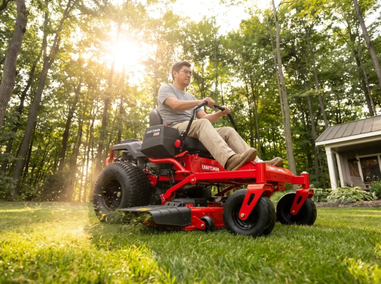 Craftsman 46-Inch Gas Zero-Turn Riding Lawn Mower Review