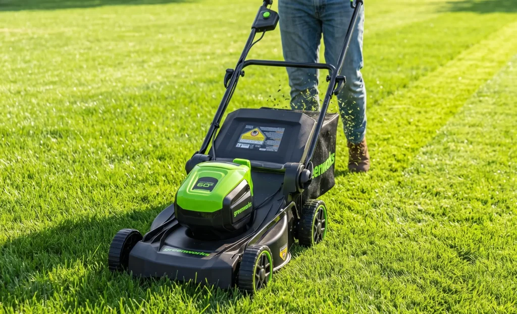 Greenworks 60V: 45 Minutes (4.0Ah Battery)