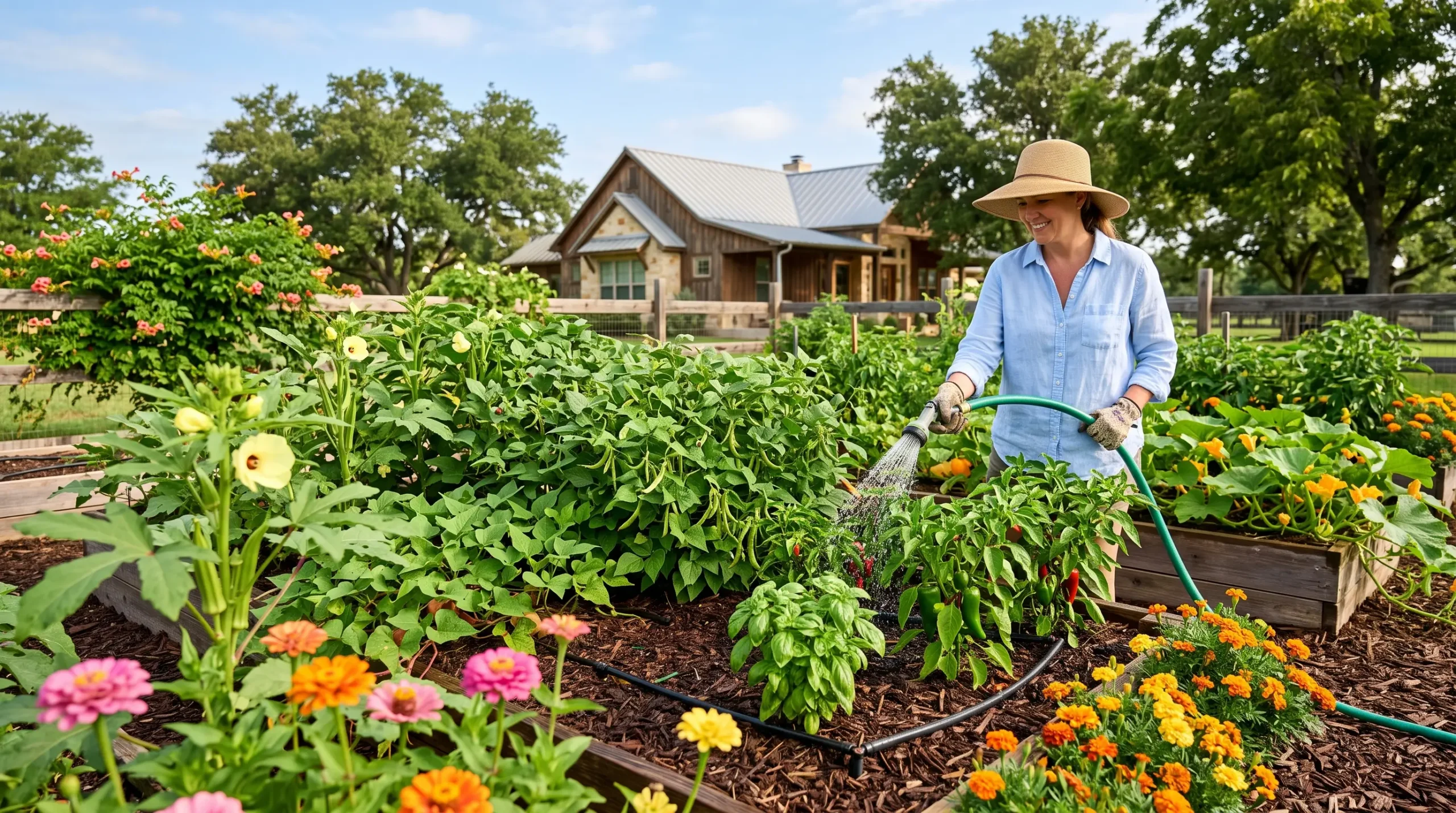 What to Plant in July in Texas: Summer & Fall Garden Guide